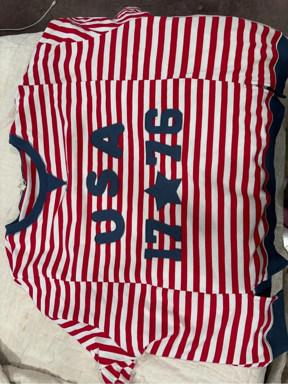 MainT.riP Baby 3M Striped One-Piece Swimsuit